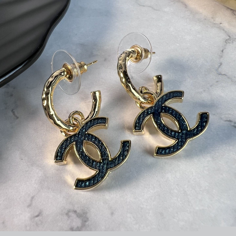 Ch*el earrings